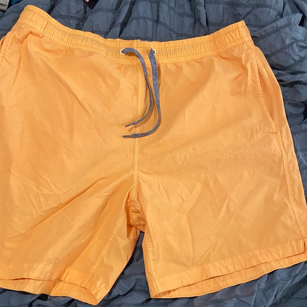 Bonobos Vibrant Orange Swim Shorts